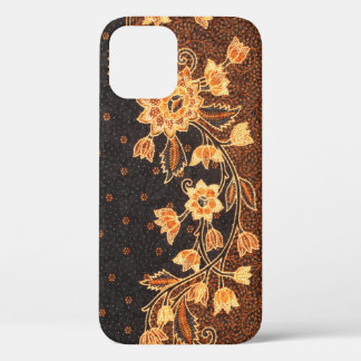 Malaysian Indonesian Batik Art Beauty iPhone 12 Case