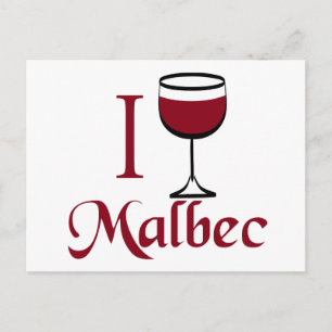 Malbec Wine Lover Gifts Postcard