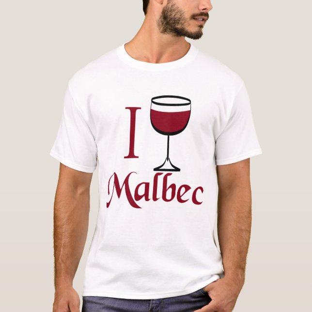 Malbec Wine T-shirt (Front)
