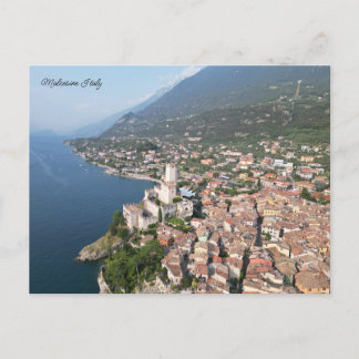 Malcesine Lake Garda Italy Holiday Postcard