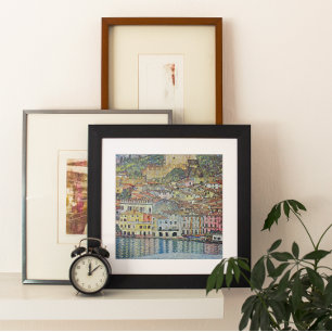 Malcesine on Lake Garda By Gustav Klimt Poster