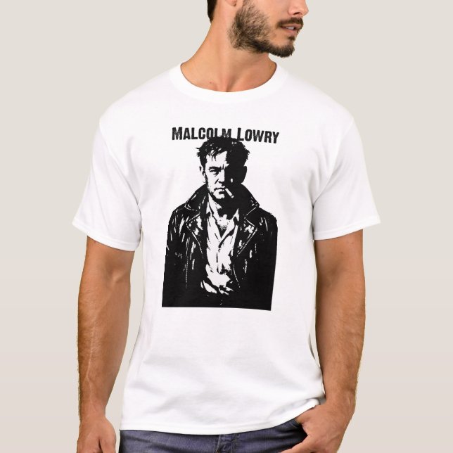 Malcolm Lowry Rebel Portrait T-Shirt (Front)
