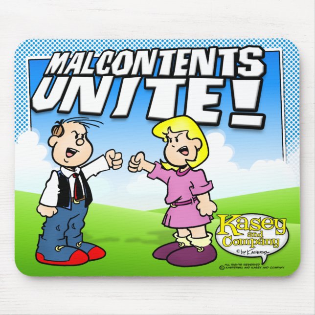 Malcontents Unite Mouse Pad (Front)