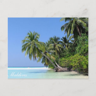 Maldives - Athuruga island postcard