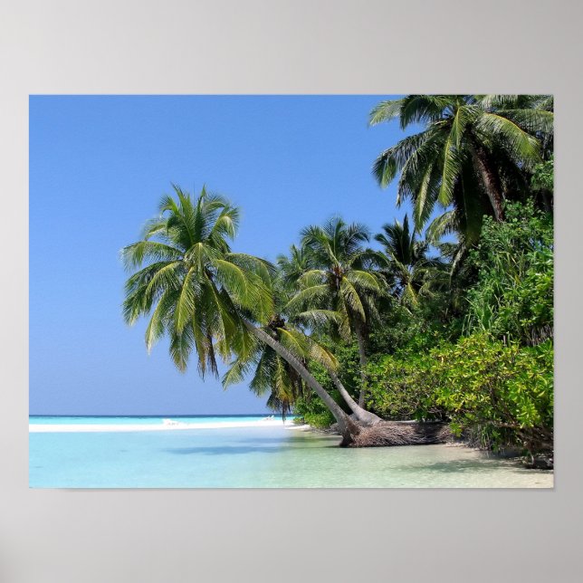 Maldives - Athuruga island poster (Front)