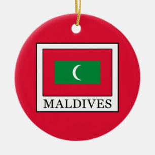 Maldives Ceramic Tree Decoration