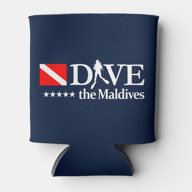 Maldives DV4 Can Cooler (Front)