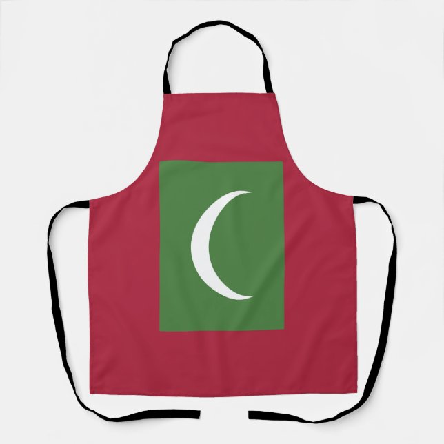 Maldives flag apron (Front)