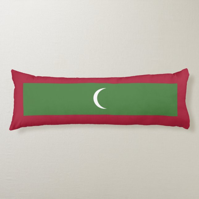 Maldives flag body cushion (Front)