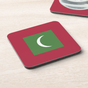 Maldives flag coaster