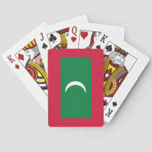 Maldives Flag Playing Cards