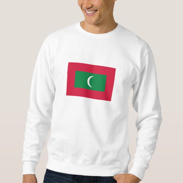 Maldives Flag Sweatshirt (Front)