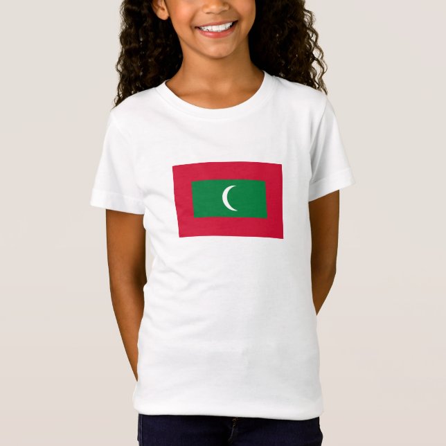 Maldives Flag T-Shirt (Front)
