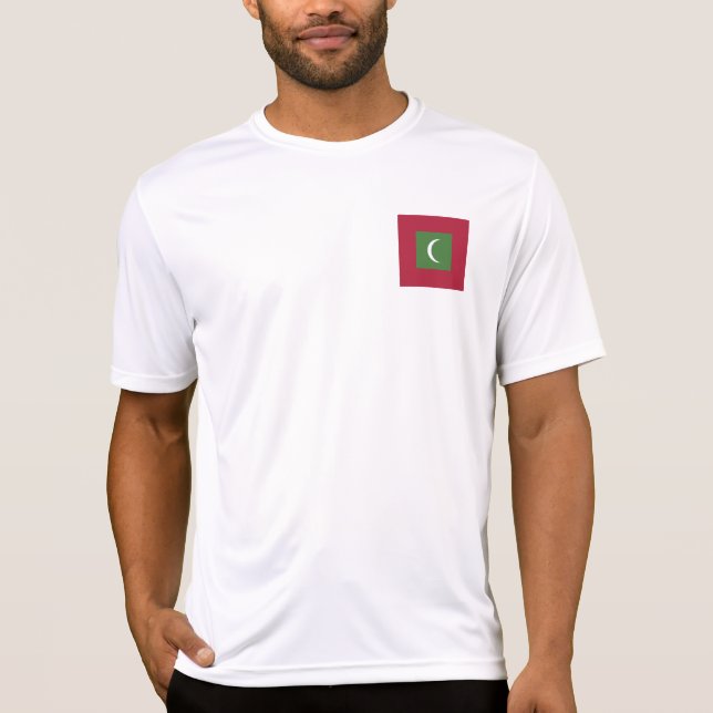 Maldives flag T-Shirt (Front)