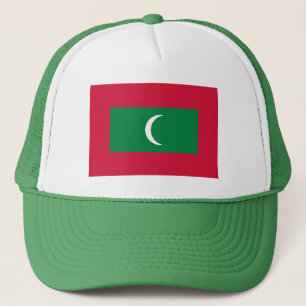 Maldives Flag Trucker Hat