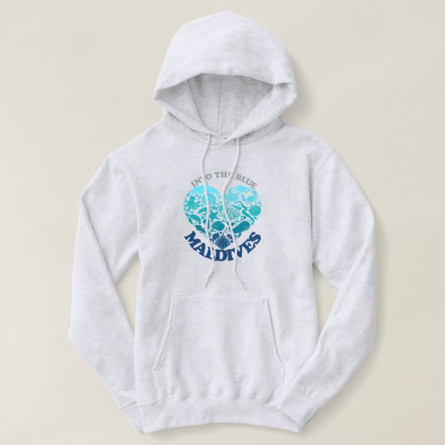 MALDIVES HOODIE (Design Front)