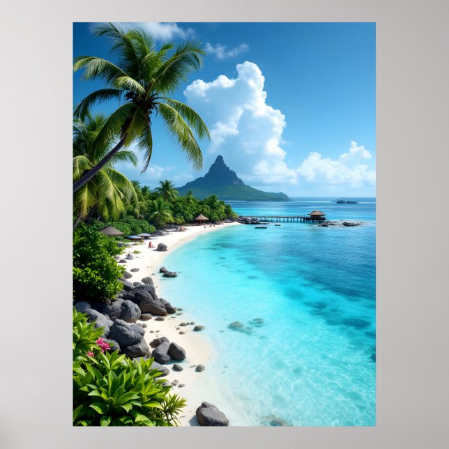 Maldives islands  poster (Front)