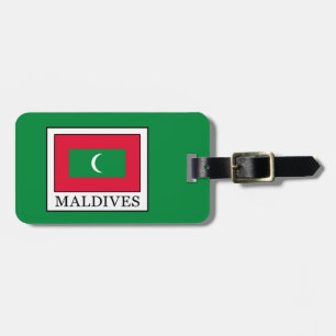Maldives Luggage Tag