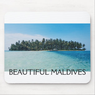 Maldives mouse pad