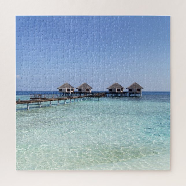 Maldives  Paradise Island Jigsaw Puzzle (Vertical)