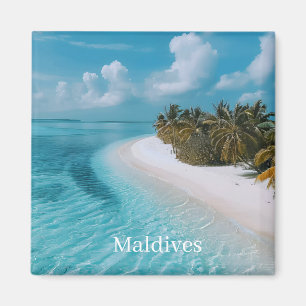 Maldives Photo Magnet
