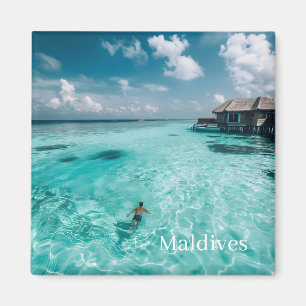 Maldives Photo Magnet