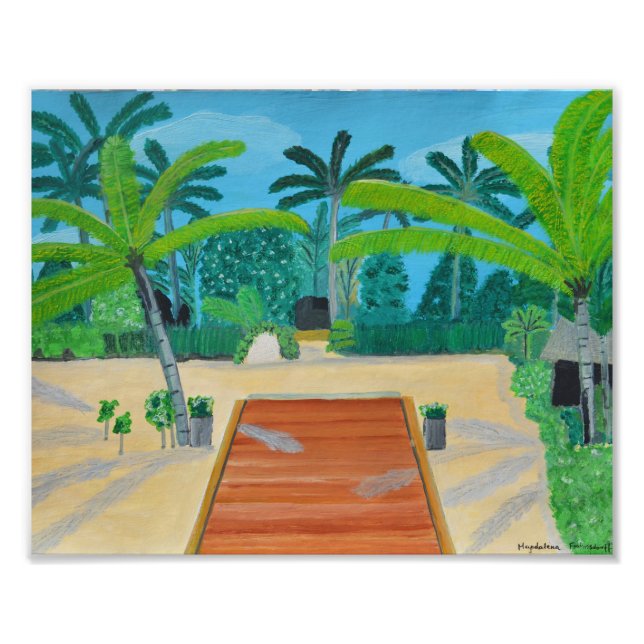 Maldives photo  print (Front)