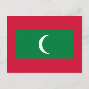 maldives postcard