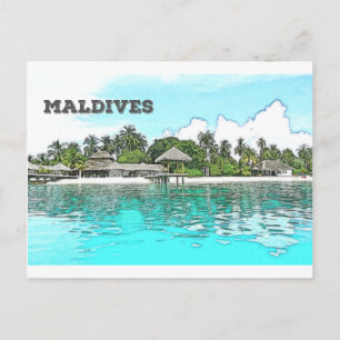 Maldives Postcard