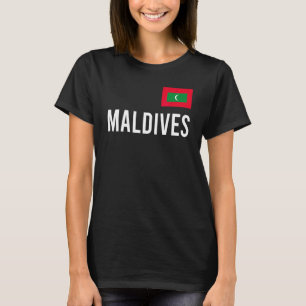 Maldives Women Men Kids Maldives Flag Souvenir T-Shirt