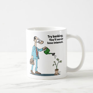 Male Banker Coffee Mug