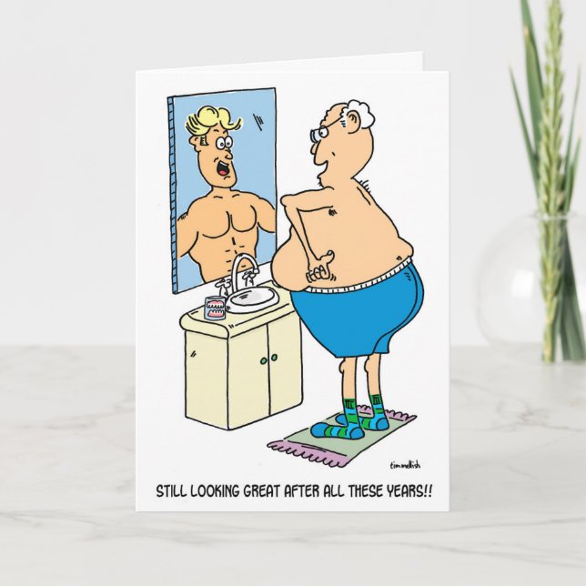 Male birthday card (Front)