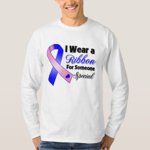 Male Breast Cancer Ribbon Someone Special T-Shirt