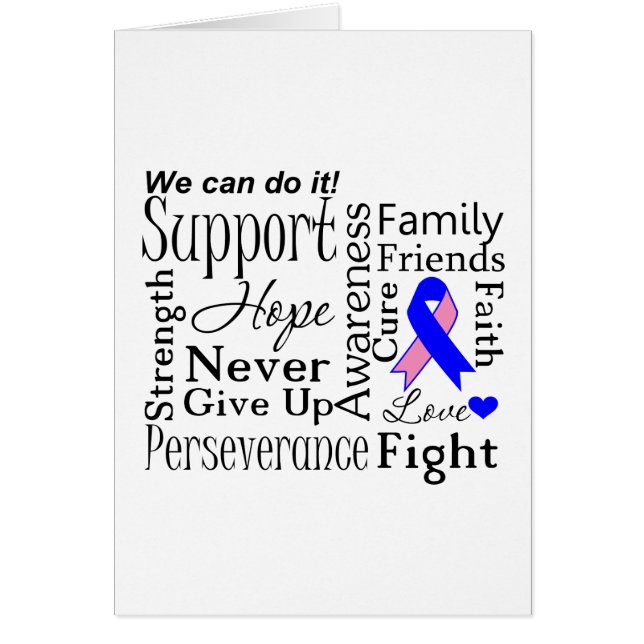 Male Breast Cancer Supportive Words (Front)