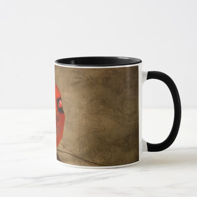 Male Cardinal Mug (Right)