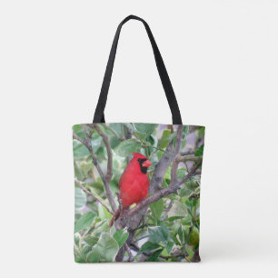 Male Cardinal - Tote Bag