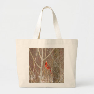 Male Cardinal Tote Bag