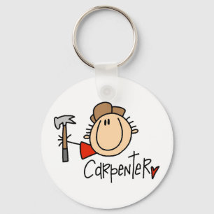 Male Carpenter Key Ring