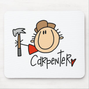 Male Carpenter Mouse Pad