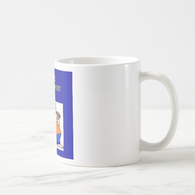 male chauvinist pig coffee mug (Right)