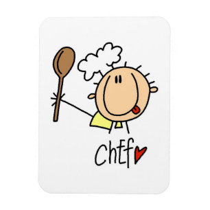 Male Chef Magnet
