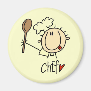 Male Chef Magnet