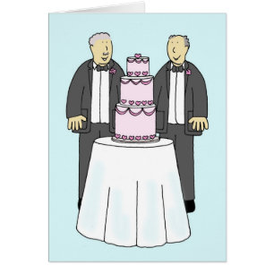 Male Couple Wedding Congratulations Humour