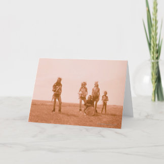 Male Dancers Card