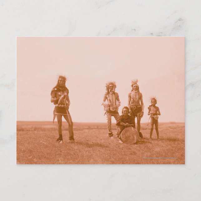 Male Dancers Postcard (Front)