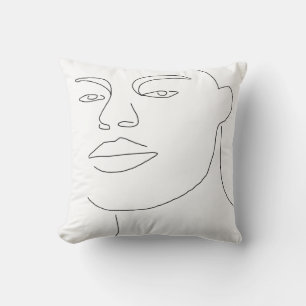 Male Face Cushion