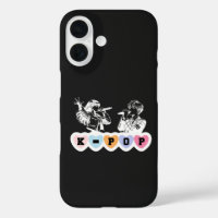 Male Female Idols Singing KPop Hearts Music Design