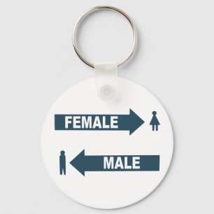 Male Female Key Ring