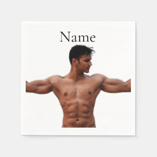 Male Fitness Model Thunder_Cove Napkin