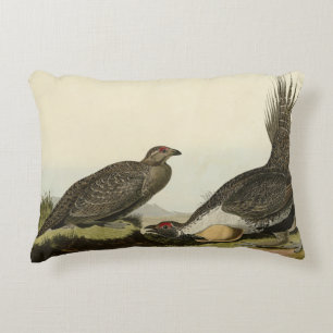 (Male Fowl) of the Plains Audubon Birds of America Decorative Cushion